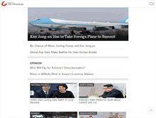 Tablet Screenshot of english.chosun.co.kr